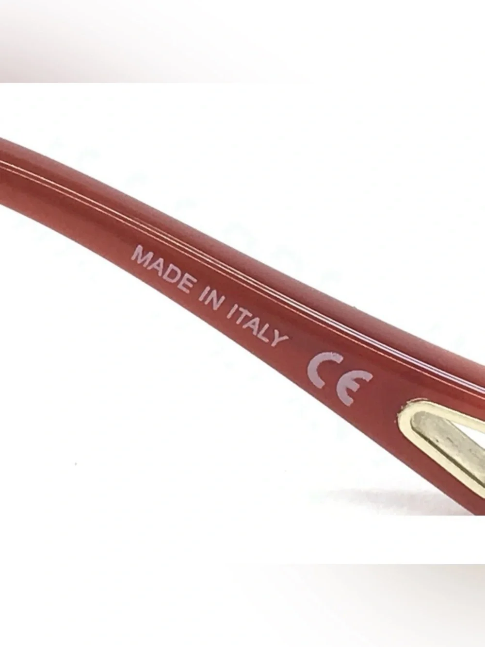 Chloé Eyeglass Frames CH0004O 002 Red Orange Butterfly 52-16-140 cottagecore